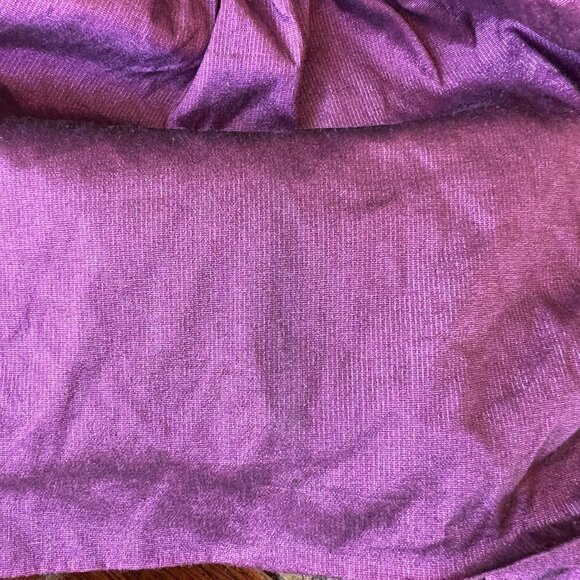 BCBGMaxAzria Strapless Metallic Ruched Mini Lined Cocktail Dress Women's 10 - Picture 11 of 11